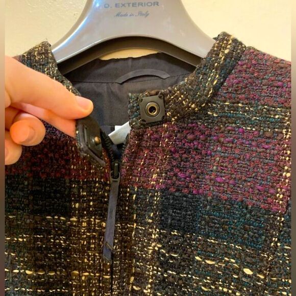 Akris punto evening blazzer jacket size 10 , like new condition - Picture 3 of 10